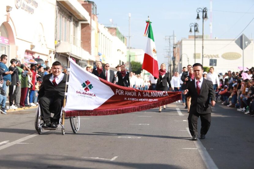 Conmemora Salamanca 113 Aniversario de la Revolución Mexicana.
