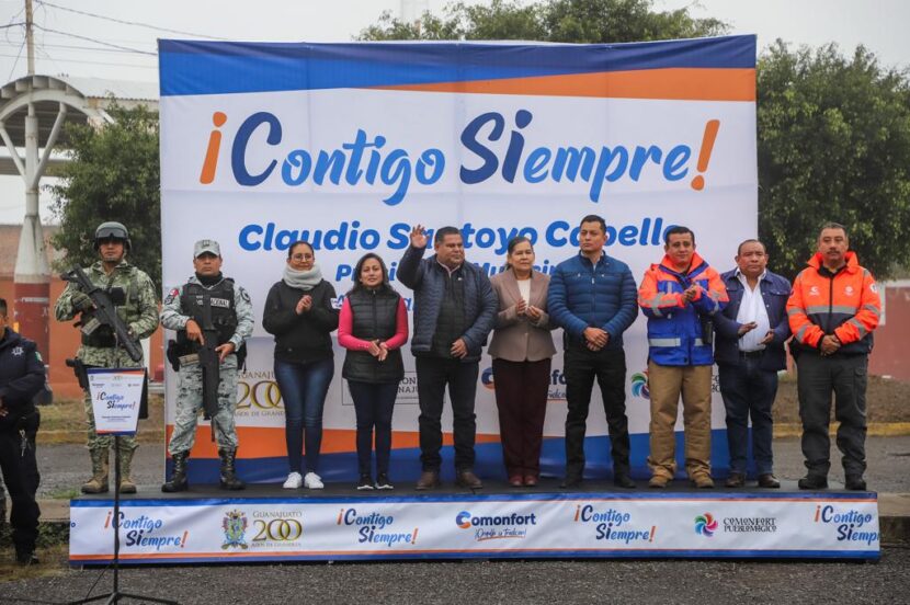 Presidente Municipal de Comonfort dio el banderazo de arranque del operativo “Guadalupe – Reyes 2023-2024”.