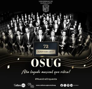 72 años de legado musical: Orquesta Sinfónica de la Universidad de Guanajuato.