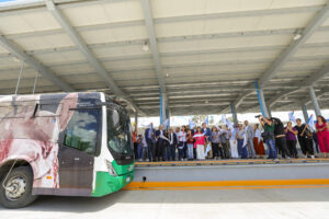 SE DA UN PASO HISTÓRICO HACIA UNA CIUDAD MÁS HUMANA, INCLUYENTE Y CONECTADA: INAUGURAN LA ESTACIÓN SANTA RITA LEÓN 450