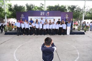 LLEVAN PROGRAMA “PRESIDENTA EN TU ESCUELA” E INAUGURAN MURAL URBANO EN LA PRIMARIA LEONA VICARIO
