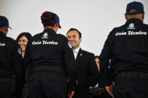 Reconoce Secretaría de Seguridad y Paz vocación y servicio de las y los guías técnicos