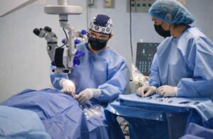 SSG realiza jornada de valoraciones de lente intraocular en Valle de Santiago.