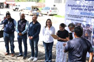 MODERNIZAN RED DE AGUA POTABLE EN EJIDO DE MALVAS EN IRAPUATO