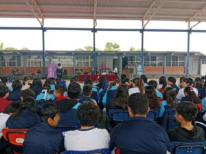 Fortalecen valores y metas de jóvenes en Jerécuaro