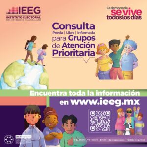 Abre IEEG consulta a Grupos de Atención Prioritaria