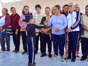 Fortalecen vínculos comunitarios niñas, niños y personas adultas mayores en Yuriria