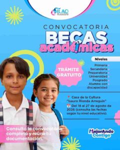 PONE EN MARCHA MELANIE MURILLO PROGRAMA DE BECAS PARA IMPULSAR LA CONTINUIDAD EDUCATIVA
