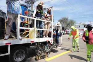 Melanie Murillo entrega rehabilitación del camino a Los Fresnos en beneficio de cerca de 5 mil personas