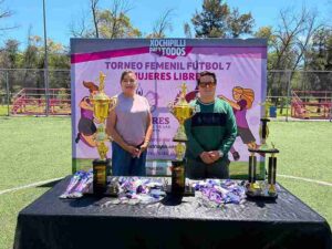 Torneo Femenil de Fútbol 7 “Mujeres Libres” fortalece la participación y el empoderamiento de las mujeres en Celaya