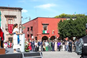 Conmemora Gobernadora en San Miguel de Allende el 216 aniversario de la Independencia de México