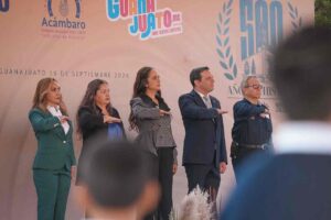 Conmemoran 500 Años de Acámbaro; Gobernadora reitera su apertura al diálogo.