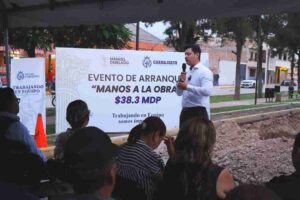 Realizan arranque de obra en comunidad de Frías y la colonia Hidalgo.