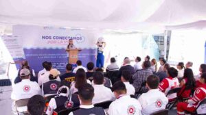 FIRMAN CONVENIO GOBIERNO MUNICIPAL Y SAPAS PARA DESTINAR DOS PESOS DE CADA RECIBO DE AGUA PAGADO A CUERPOS DE EMERGENCIA