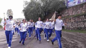 Llega a Guanajuato el fuego simbólico de la tradicional carrera de relevos de la ENMS Pénjamo