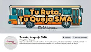 LANZA ALCALDE «TU RUTA, TU QUEJA» PARA MEJORAR EL TRANSPORTE PÚBLICO EN SAN MIGUEL DE ALLENDE.