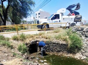 REFUERZA SAPAS ACCIONES PREVENTIVAS ANTE TEMPORADA DE LLUVIAS