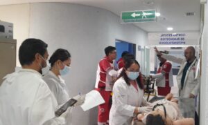 SSG activa Código Naranja en Acámbaro por simulacro de arribo masivo de heridos.