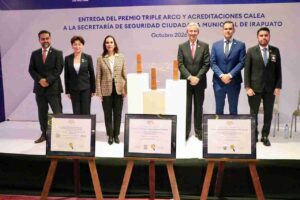 IRAPUATO ALCANZA MÁXIMO RECONOCIMIENTO INTERNACIONAL DE CALEA EN SEGURIDAD