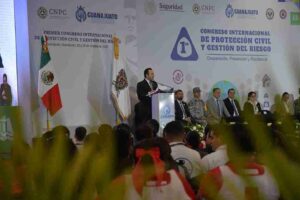 Viven jornada de aprendizaje y capacitación en el primer Congreso Internacional de Protección Civil y Gestión de Riesgo en Guanajuato