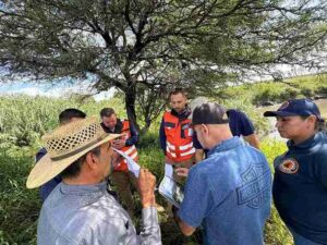 Cumple Manuel Doblado con la revisión de puntos y zonas de riesgo por inundación.